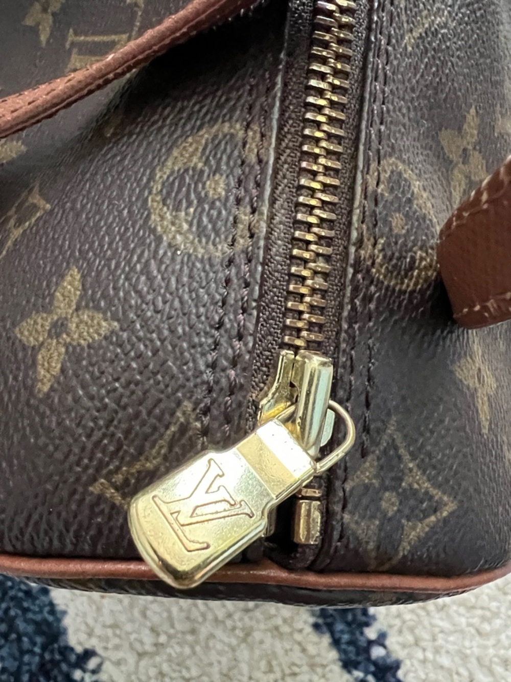 Louis Vuitton vintage Brown Monogram papillon 26 Bag - Picture 4 of 11
